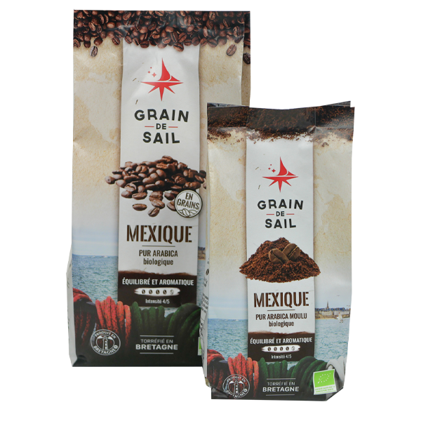 Gamme café Mexique GMS Grain de Sail