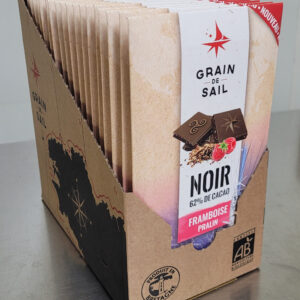 PAV 20 - Tablette Noir Framboise Pralin