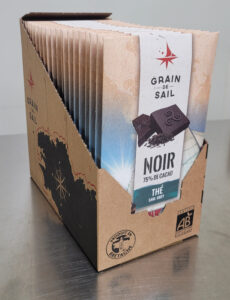 PAV 20 - Tablette de chocolat Noir au Thé Earl Grey