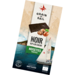 PAV 20 - Tablette de chocolat noir et noisettes torréfiées