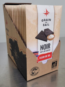 PAV 20 Tablette de chocolat noir et fleur de sel