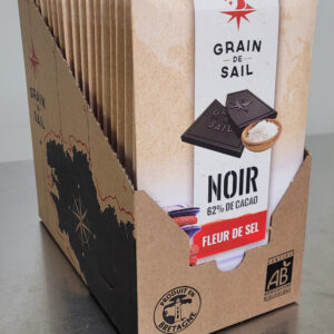 PAV 20 Tablette de chocolat noir et fleur de sel