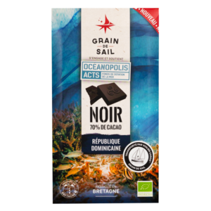 Dark chocolate bar 70% cocoa, Dominican Republic origin - 100G - ORGANIC