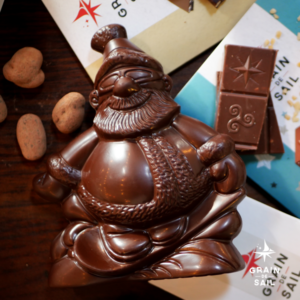 Dark chocolate Santa Claus, 62% cocoa solids