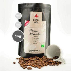 Ethiopian Coffee Yirgacheffe - 1KG - ORGANIC