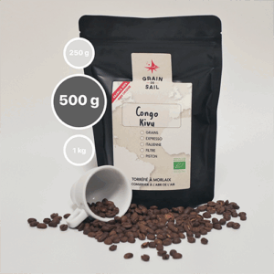 Coffee Congo Kivu - 500G - ORGANIC - In beans