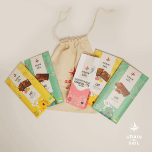 Pochon Ecru + 4 Tablettes + 1 Sachet assortiment